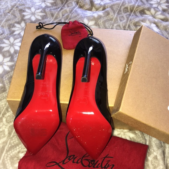 Christian Louboutin patent leather Glamorous stilettos - Picture 2 of 5